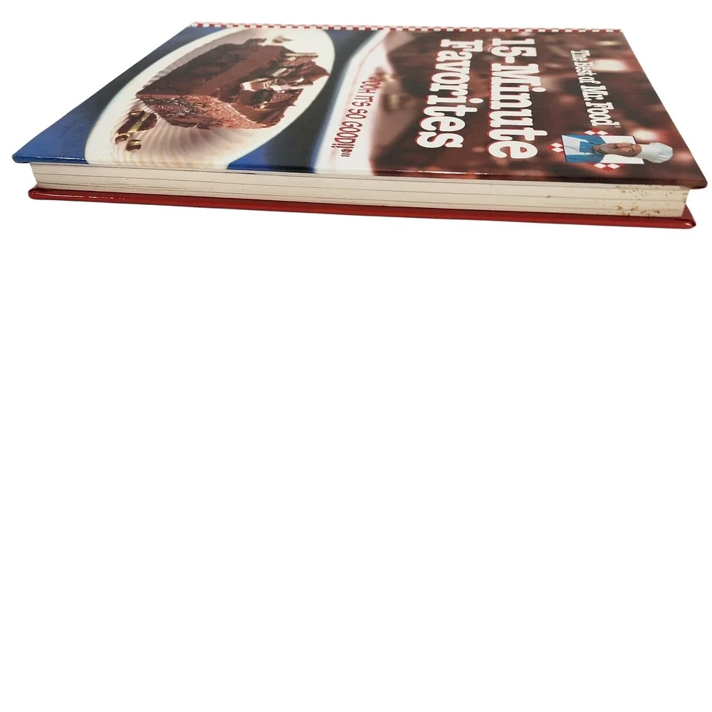 The Best of Mr Food 15-Minute Favorites Cookbook Art Ginsburg Hardcover Oxmoor